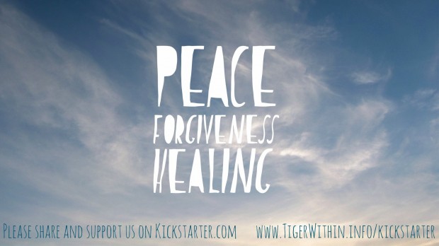 Peace Forgiveness Healing Banner